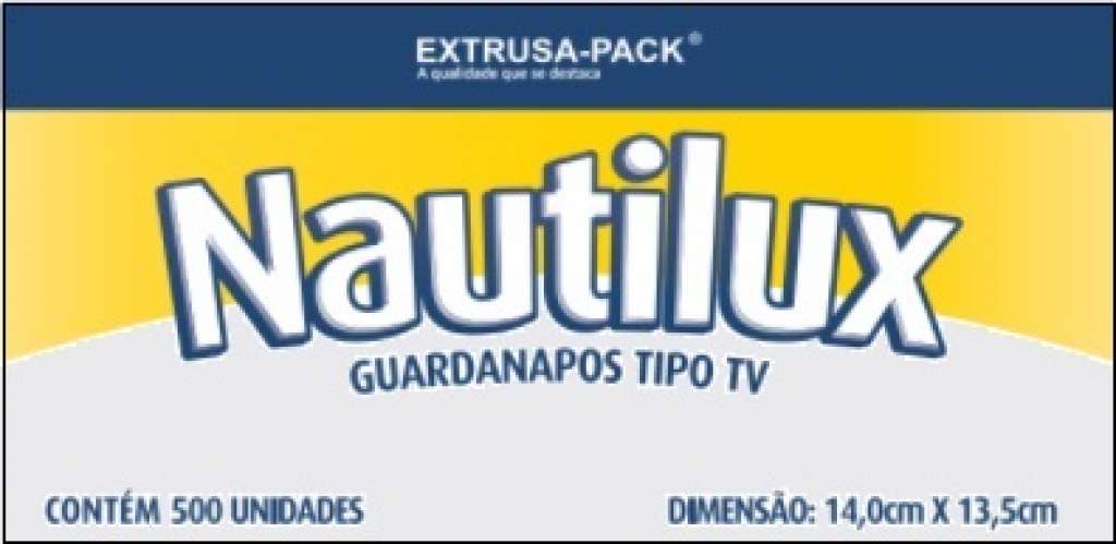 MP - GUARDANAPO TV NAUTILUX 14 X 13,5 - FD.04X500UN
