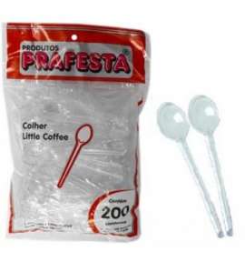 PRAFESTA - COLHER LITTLE COFFEE CRISTAL (8786) - CX.30X100UN