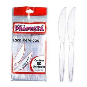 PRAFESTA - FACA REFEICAO PREMIUM CRISTAL (7060) - CX.20X50UN