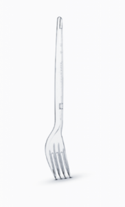 PLASTILANIA - GARFO REFEICAO BRANCO - CX.1000UN