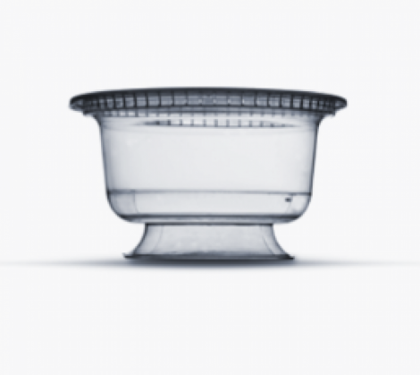 PLASTILANIA - TACA PIT-125 CRISTAL - CX.40X10UN