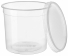 DANUBIO - KIT POTE PP COM  SOBRETAMPA  1500ML - PT.24UN