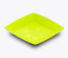 PLASTILANIA - PRATO GRANDE SQUARE NEON AMARELO - CX.30X10UN